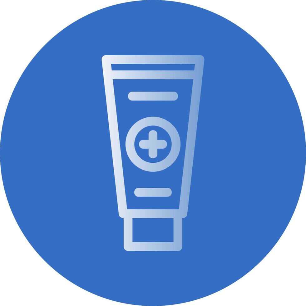 Ointment Tube Vector Icon Design