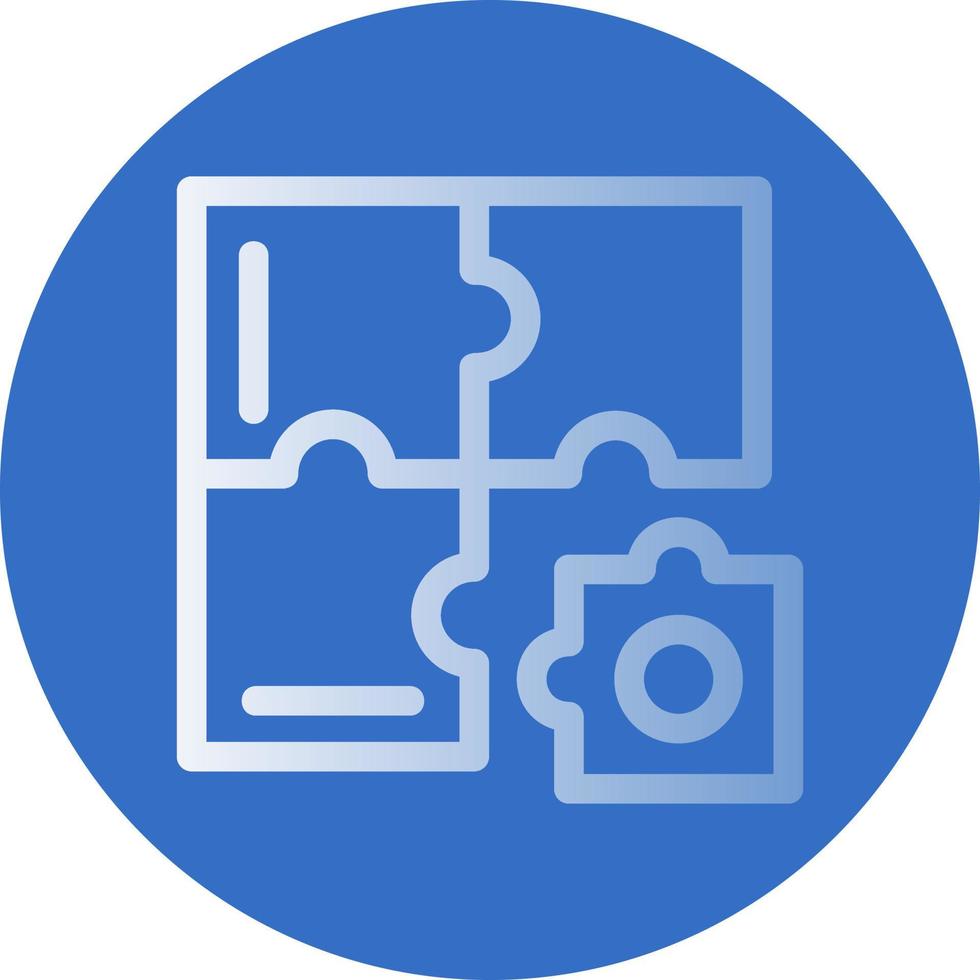 Problem Solving Vector Icon Design