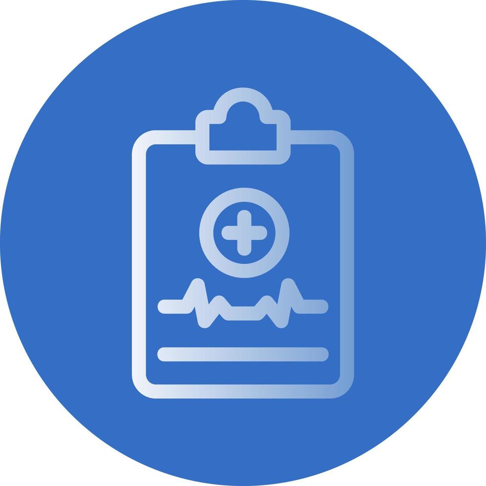 Medical Report Vector Icon Design