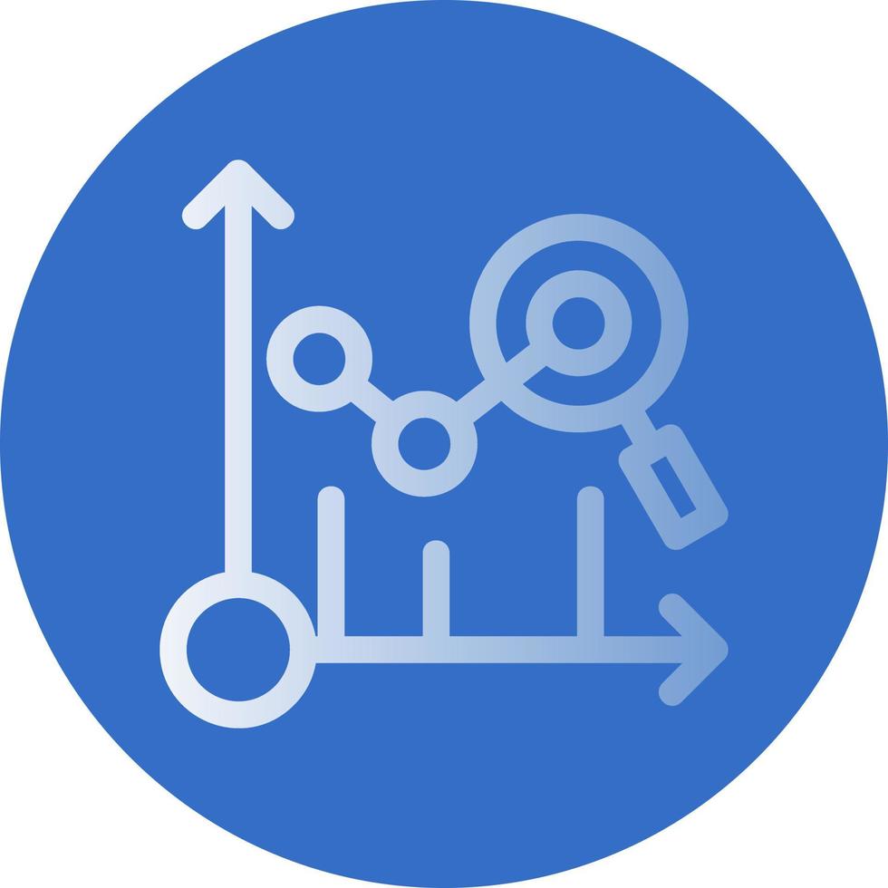 Predictive Analytics Vector Icon Design