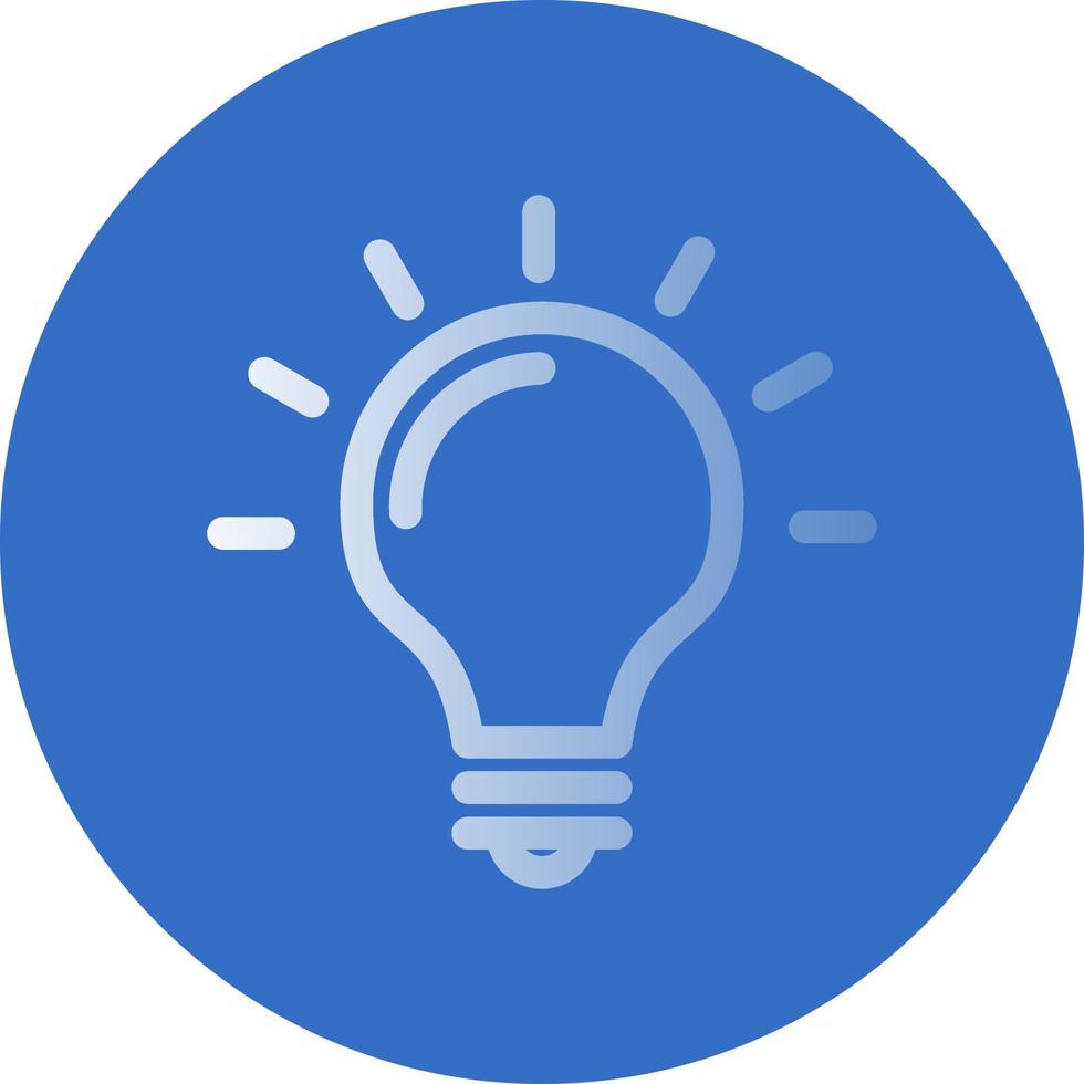 Light Bulb Vector Icon Design