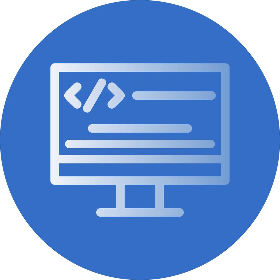 Programming Vector Icon Design