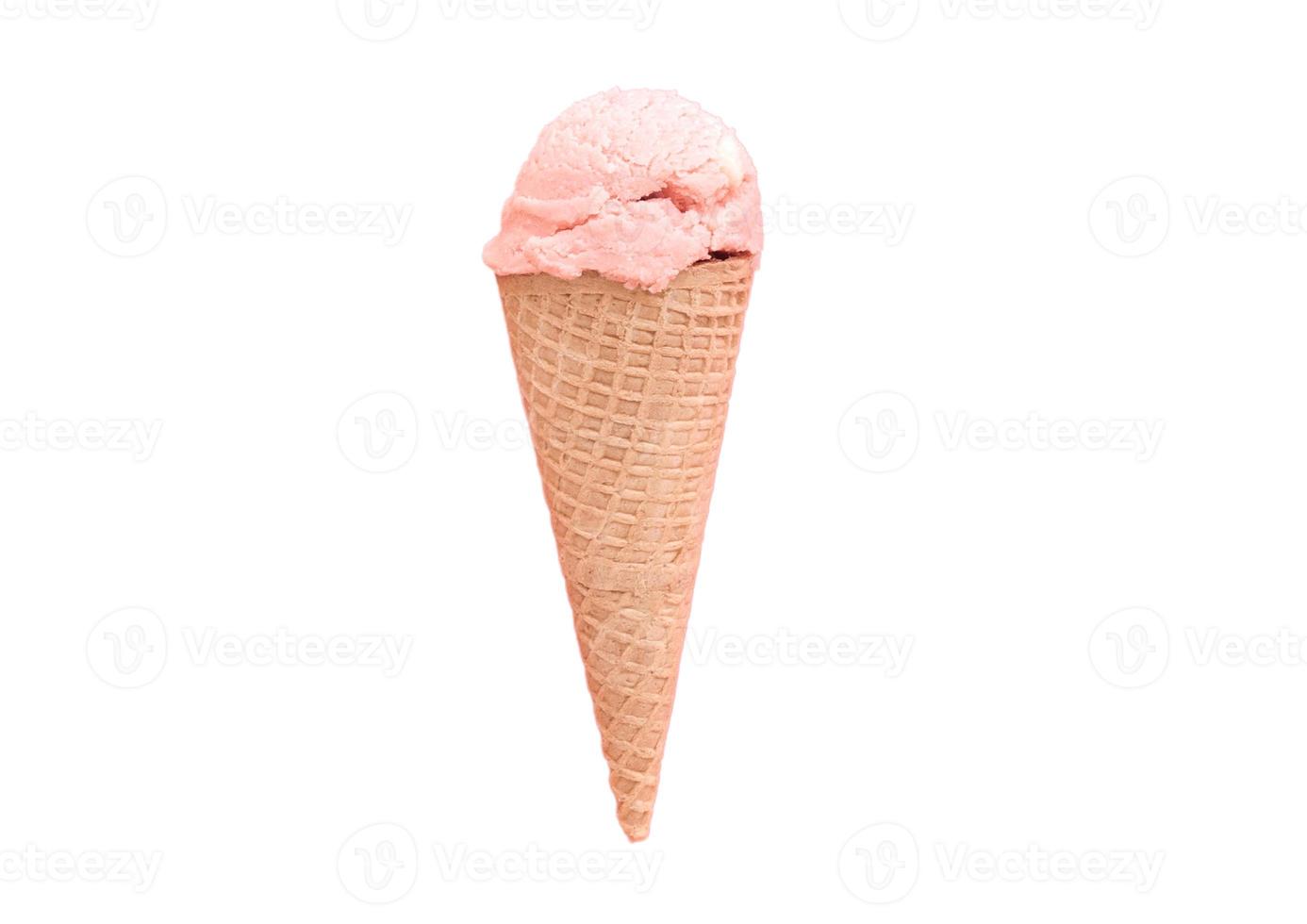 2024 Ice cream cone isolated on a transparent background photo