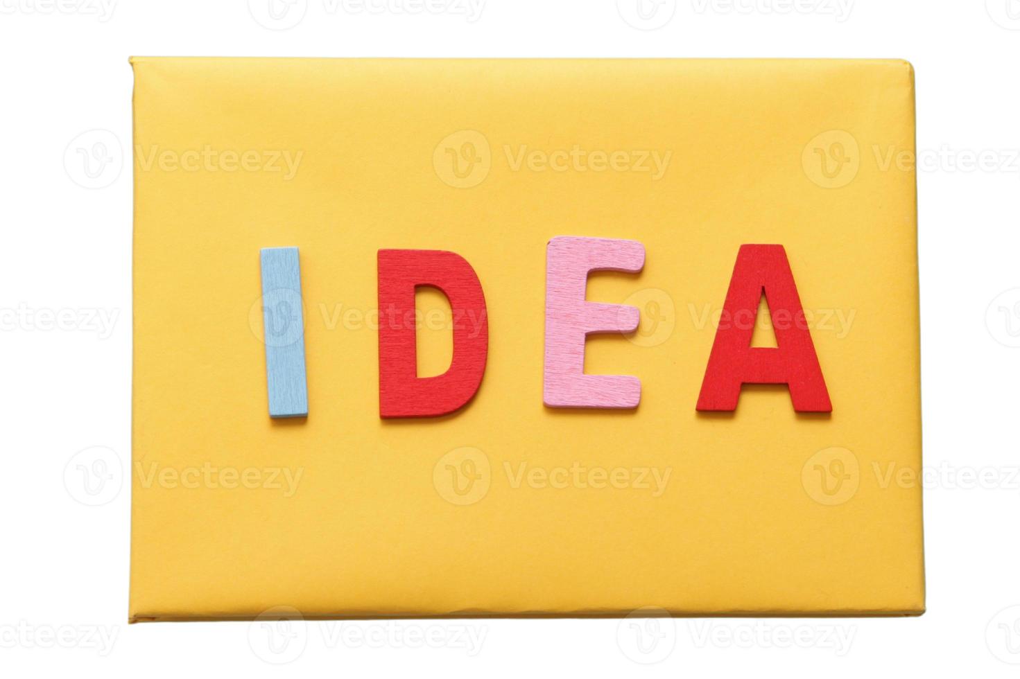 3456 Yellow box isolated on a transparent background photo