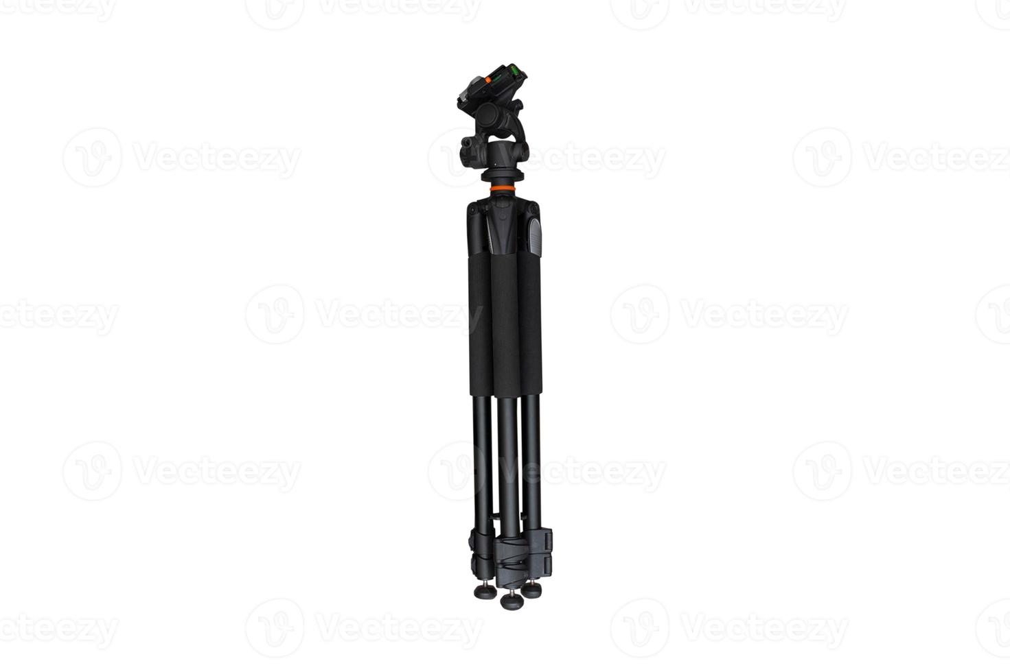 3662 Camera tripod isolated on a transparent background photo