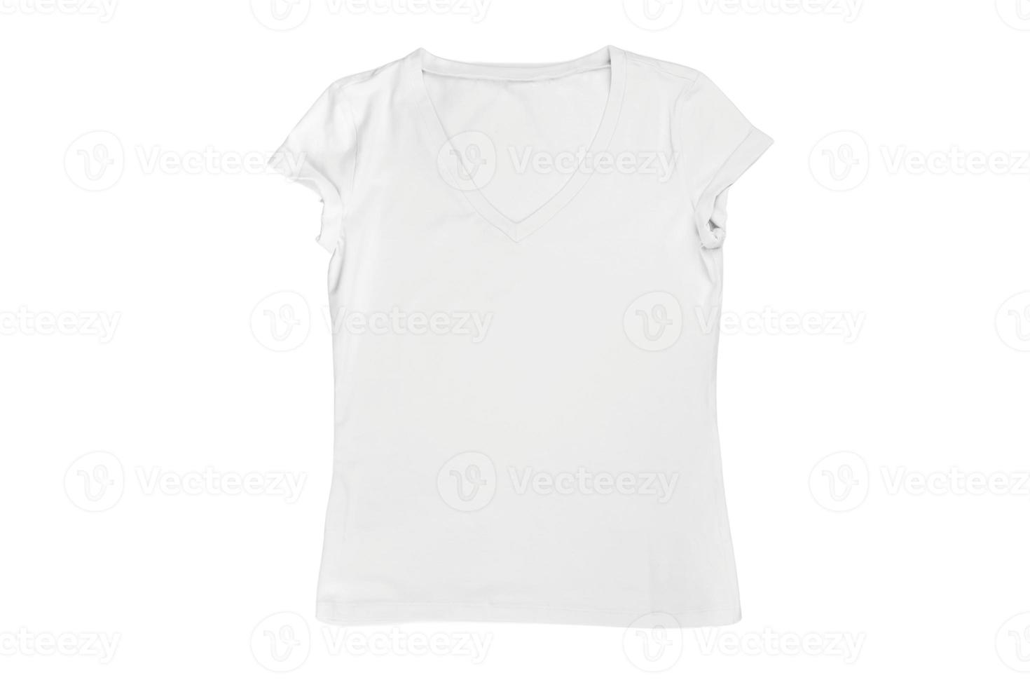 6254 blanco camiseta aislado en un transparente antecedentes foto