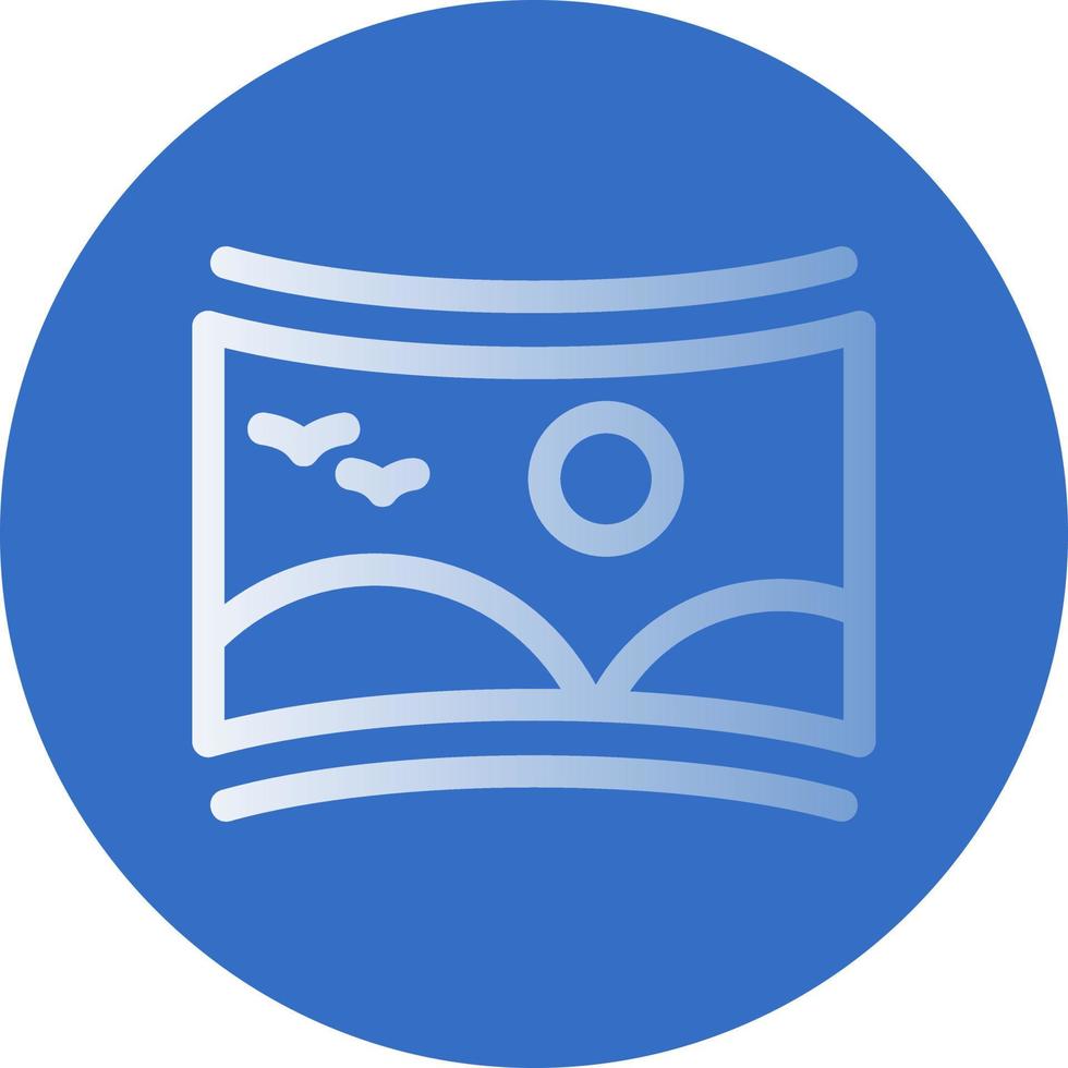 Panoramic Vector Icon Design