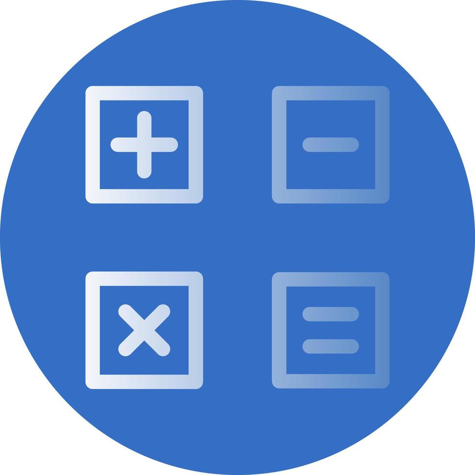 Maths Vector Icon Design