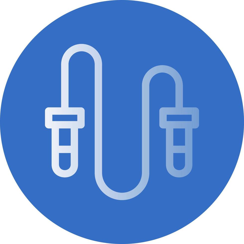 Jumping Rope Vector Icon Design