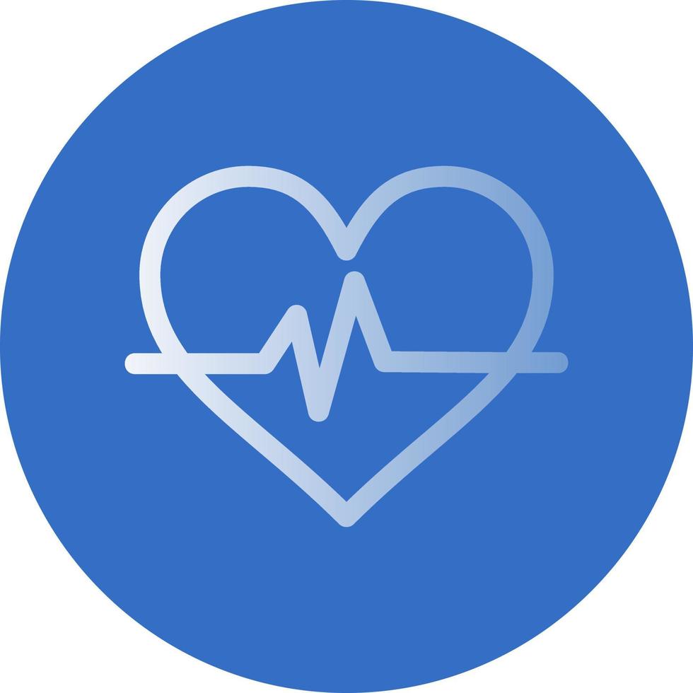 Heartbeak Vector Icon Design