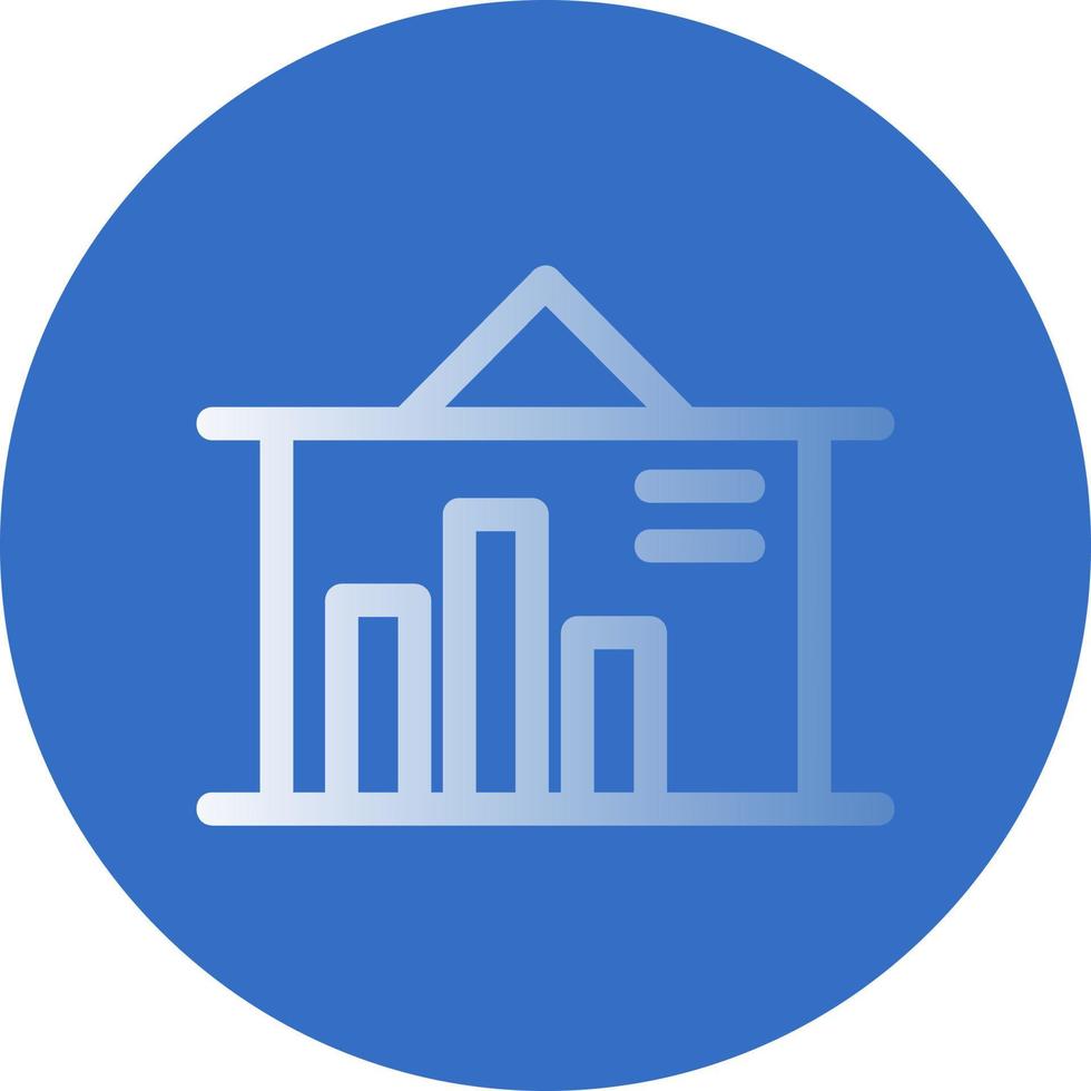 Graphical Representation Vector Icon Design