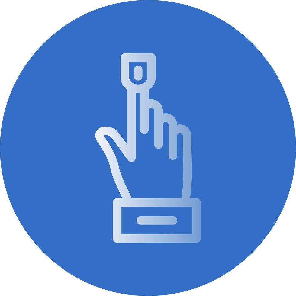 Oximeter Vector Icon Design