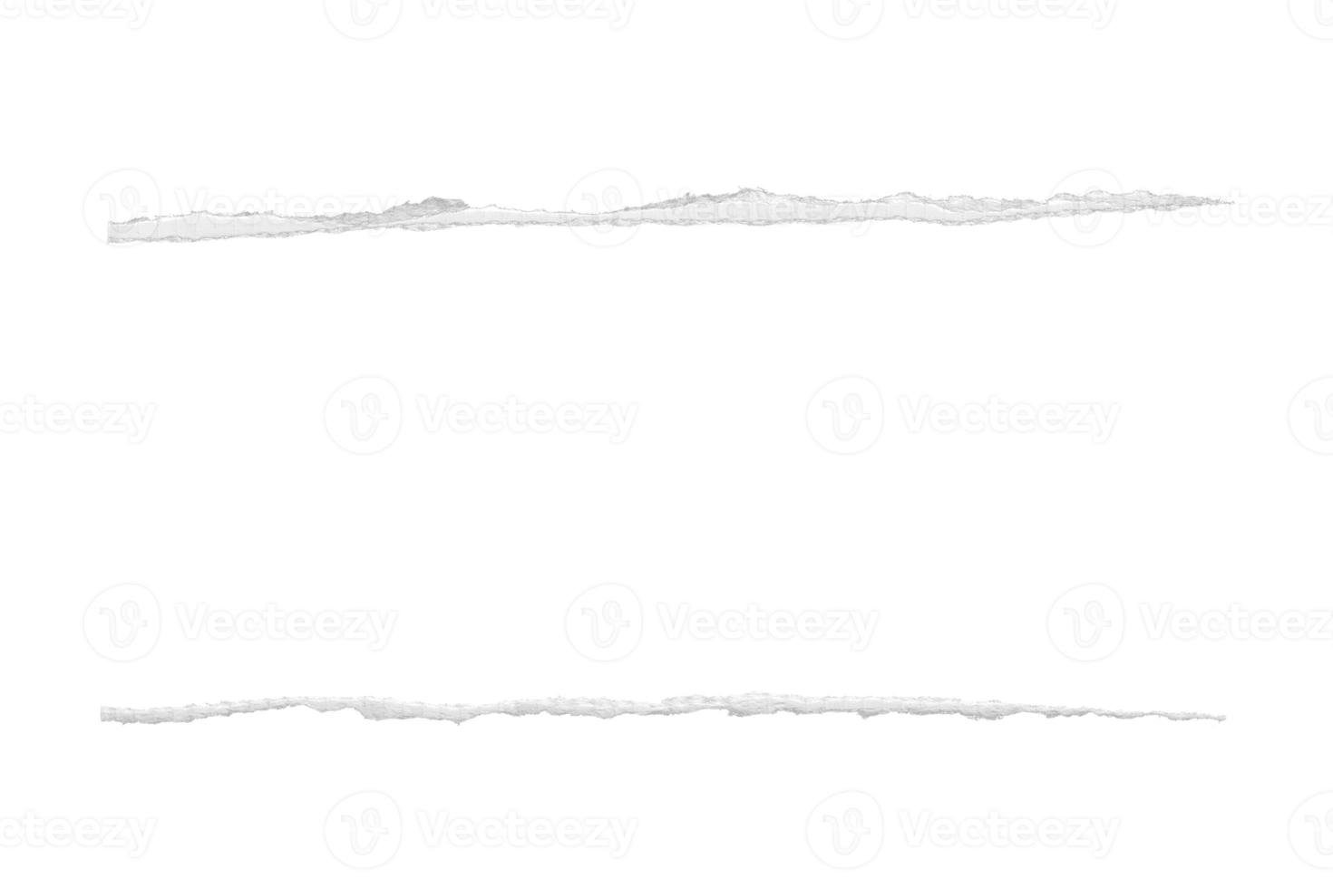 2871 White paper cut isolated on a transparent background photo