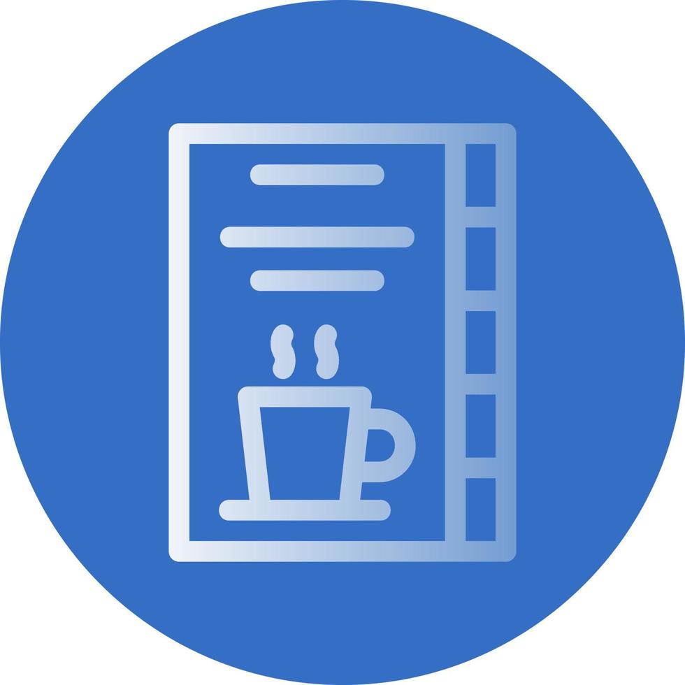 Coffee Card Vector Icon Design