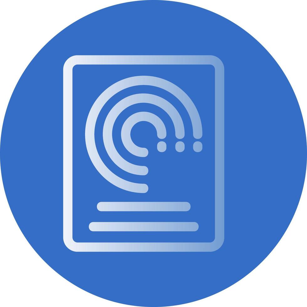 Forecasting Model Vector Icon Design