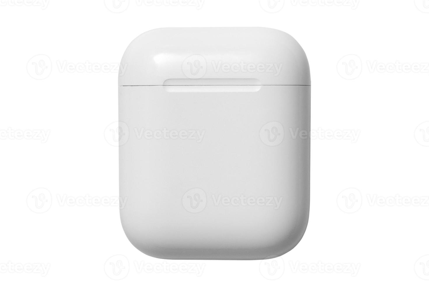 3690 White headphones isolated on a transparent background photo
