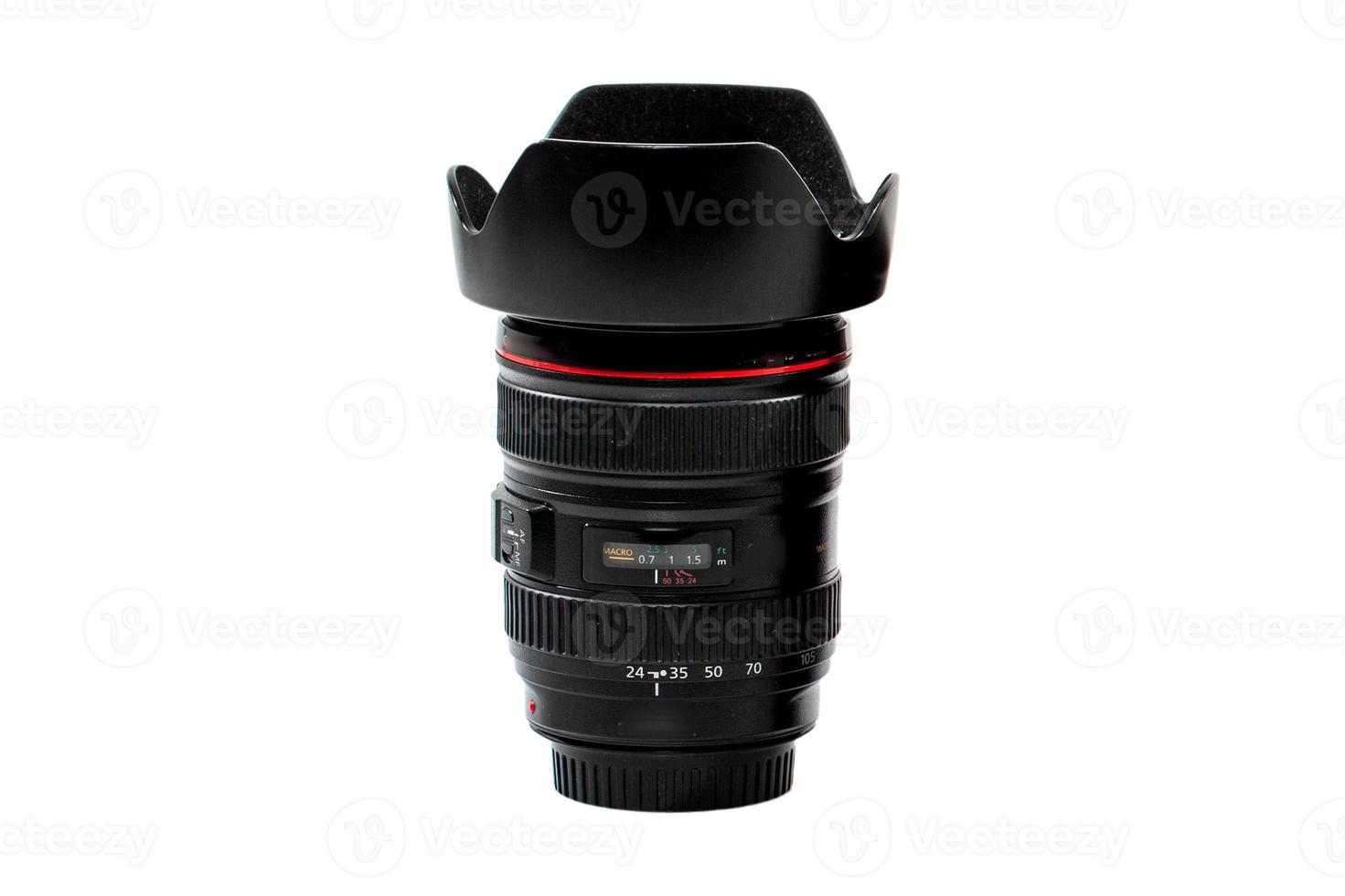 3720 Camera lens isolated on a transparent background photo