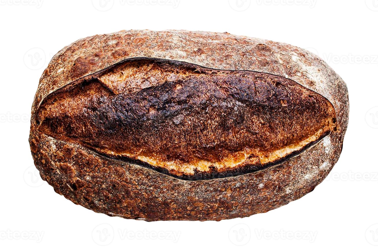 3432 Brown bread isolated on a transparent background photo