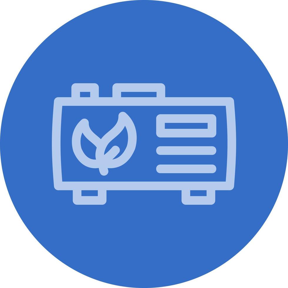 Biogas Vector Icon Design