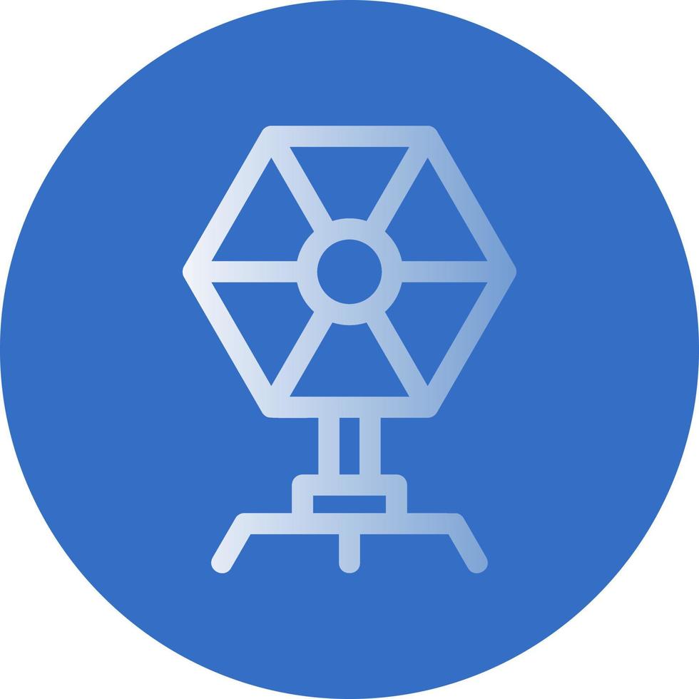 Camera Reflector Vector Icon Design