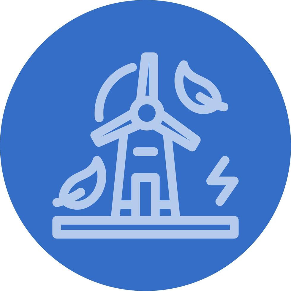 Windmill Vector Icon Design