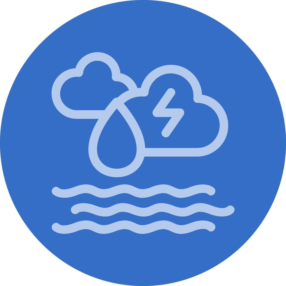 Ocean Energy Vector Icon Design