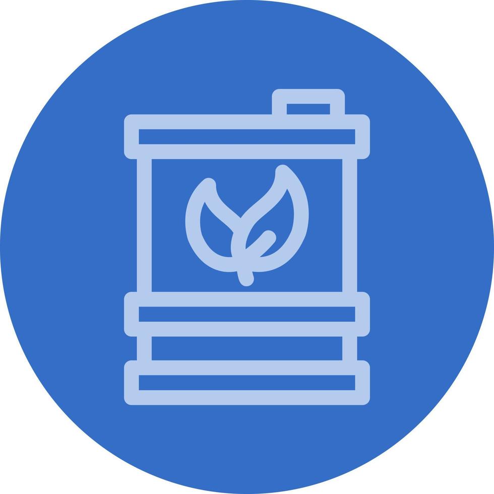 Biofuel Barrell Vector Icon Design