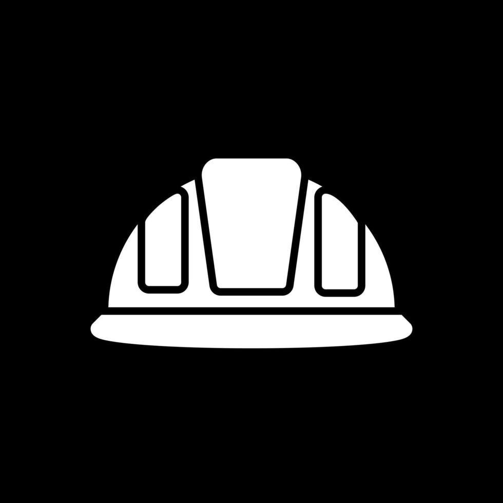 diseño de icono de vector de casco