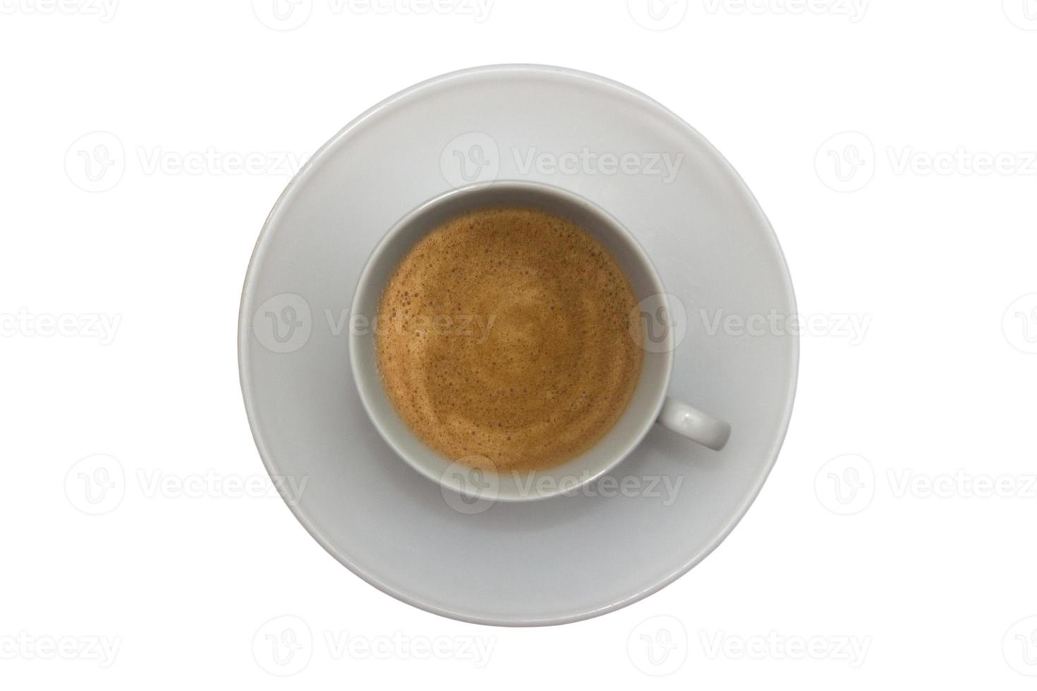 4044 Gray plate and cup with coffee isolated on a transparent background photo