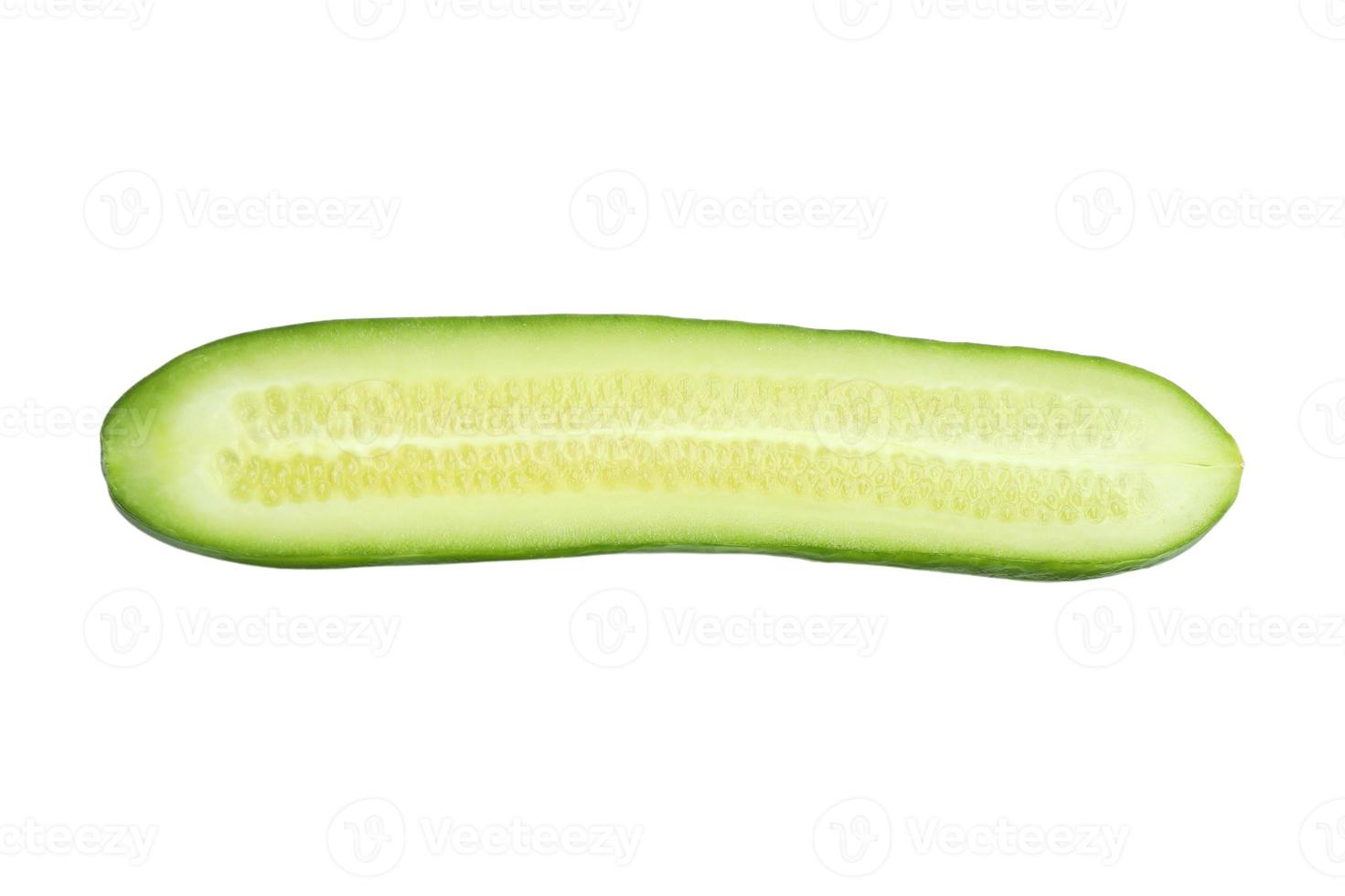 3105 Vegetables green cucumber isolated on a transparent background photo
