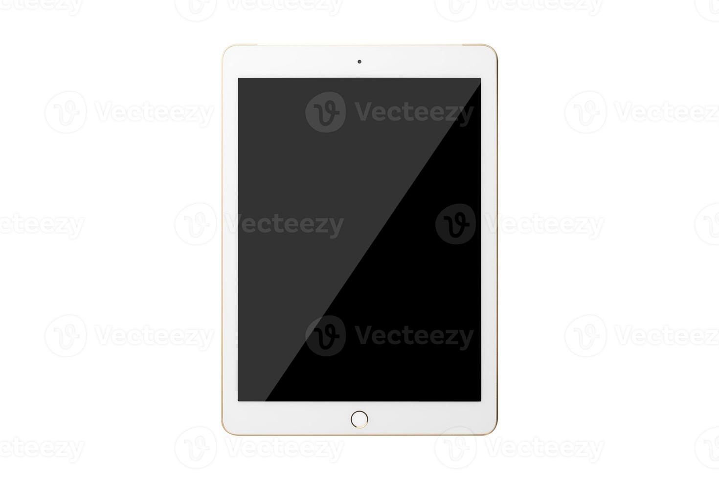 4671 White ipad isolated on a transparent background photo