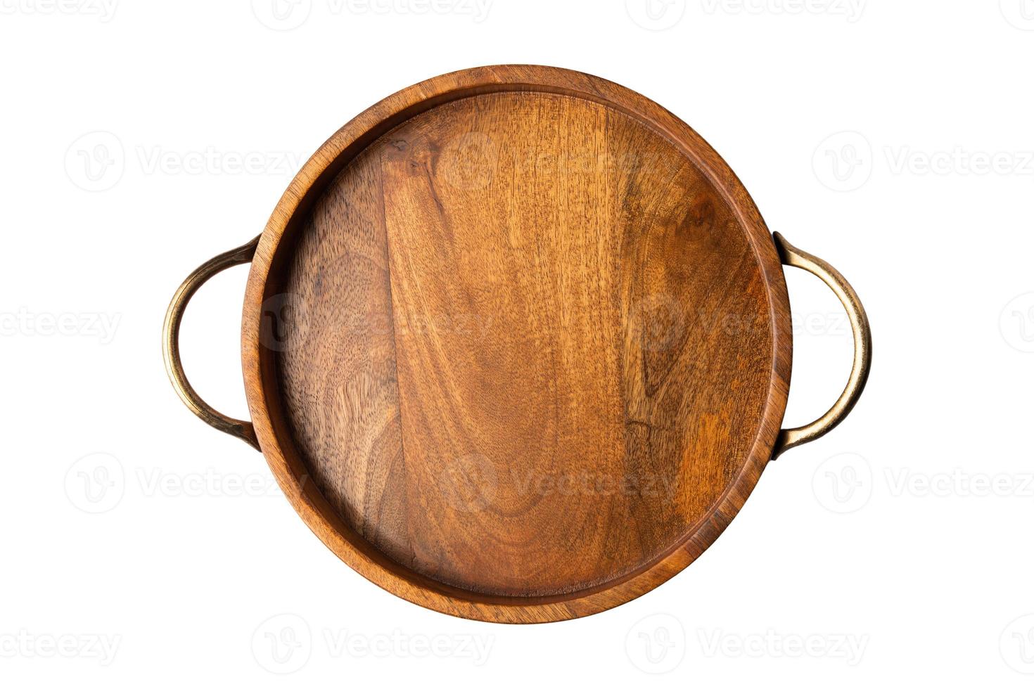 3986 Brown tray isolated on a transparent background photo