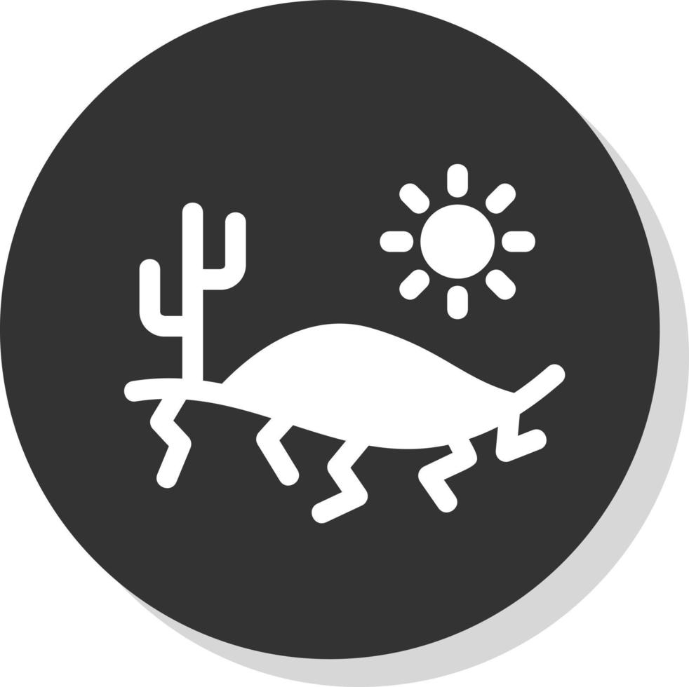 Desert Heat Vector Icon Design