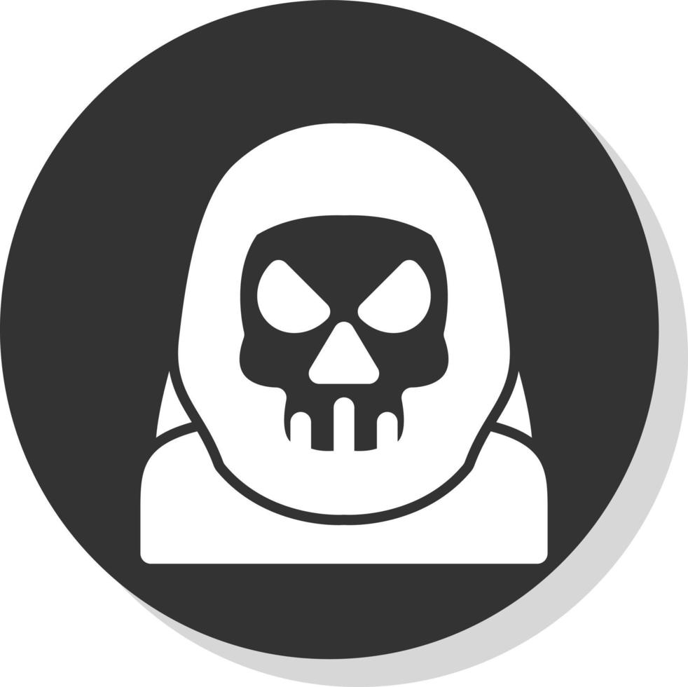 Grim Reaper Vector Icon Design