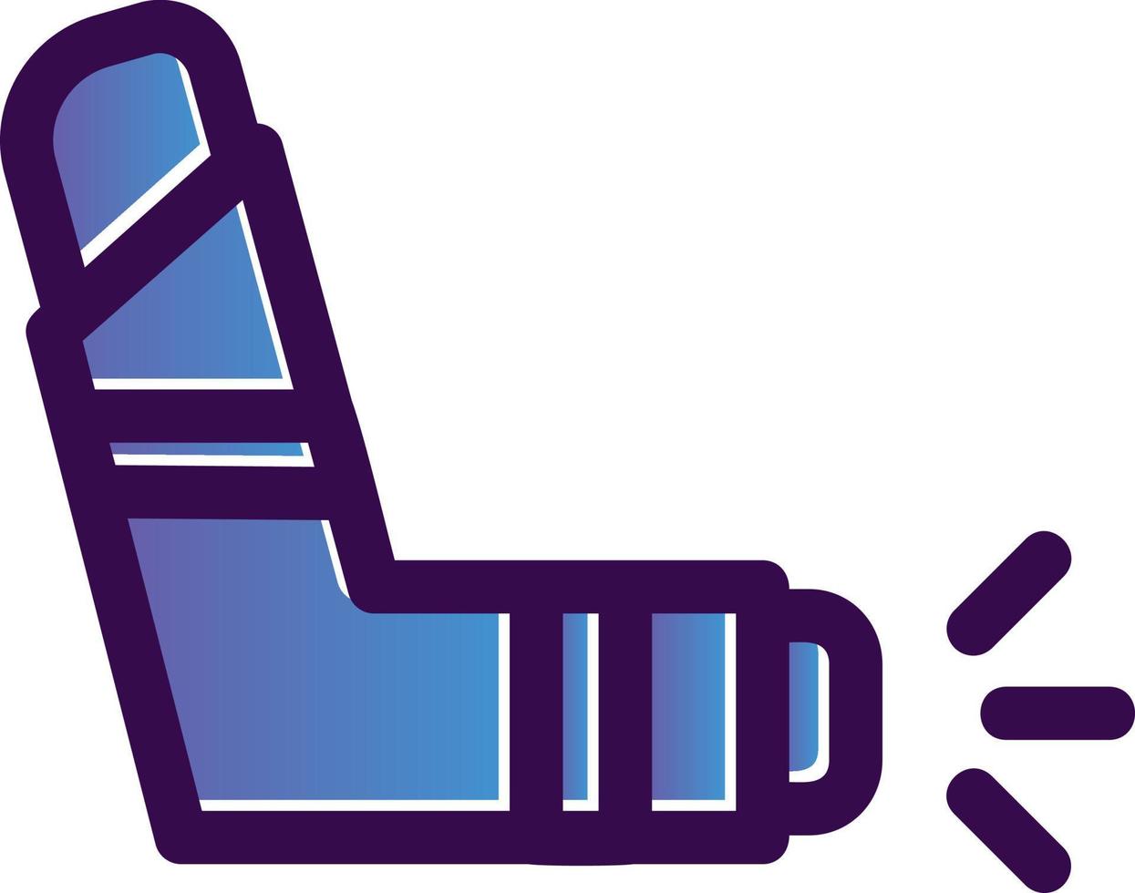 Inhaler Vector Icon Design