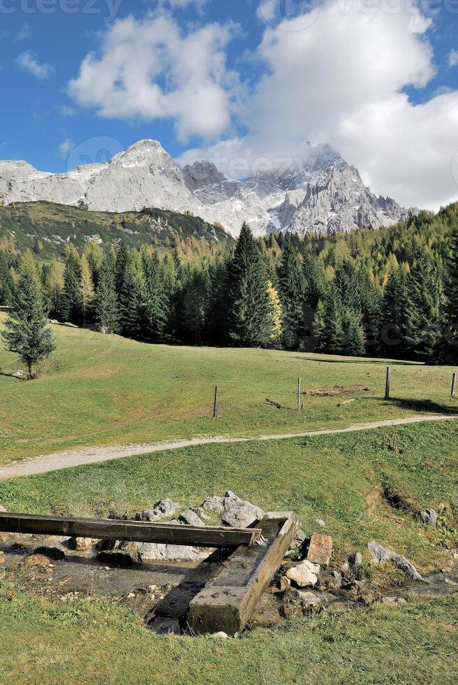 Mountain Landscape close to Filzmoos in Salzburger Land, Austria photo