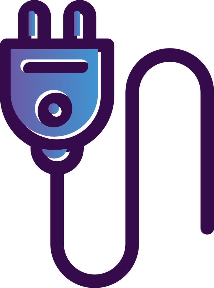 Plug Vector Icon Design