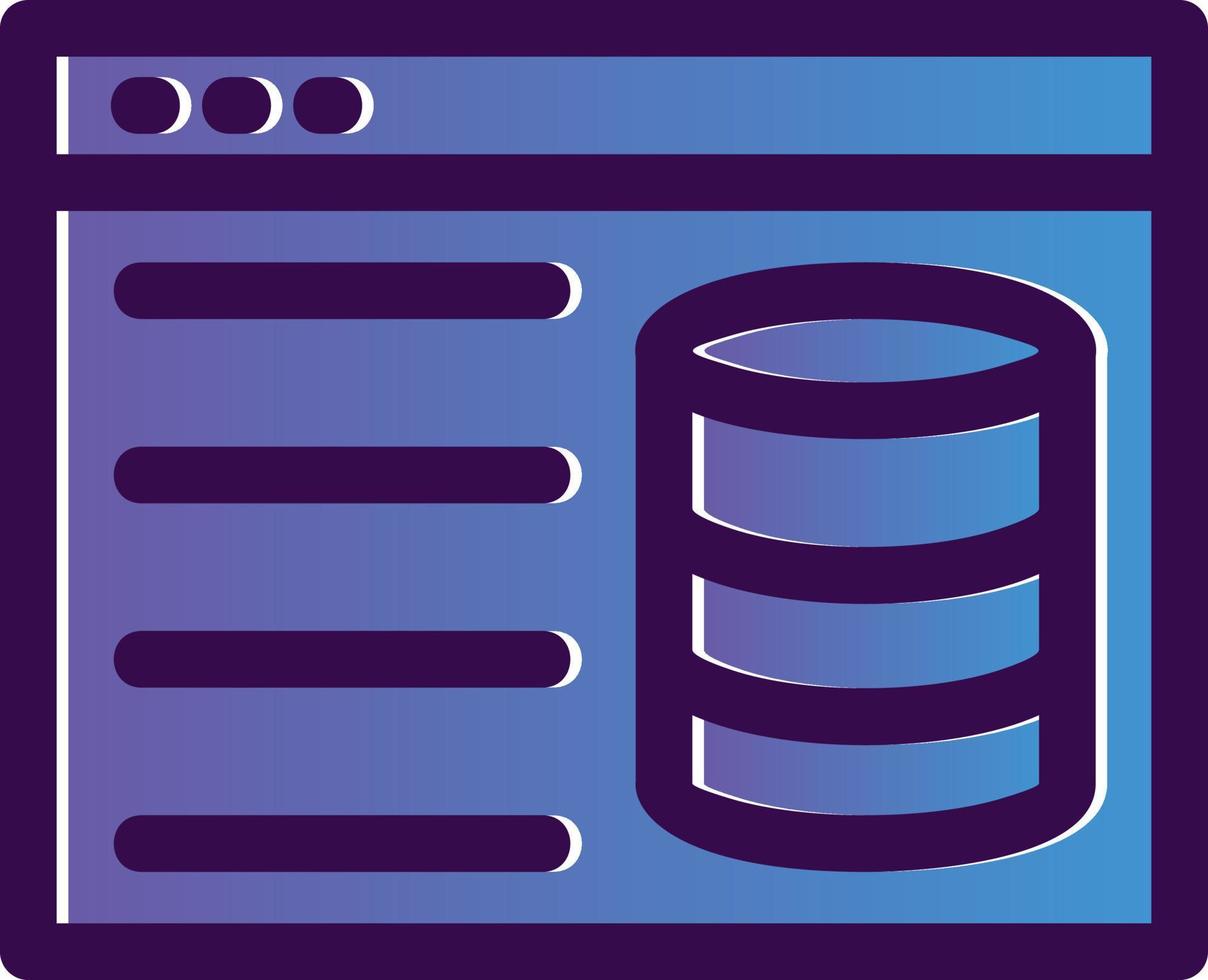 Data Interpretation Vector Icon Design