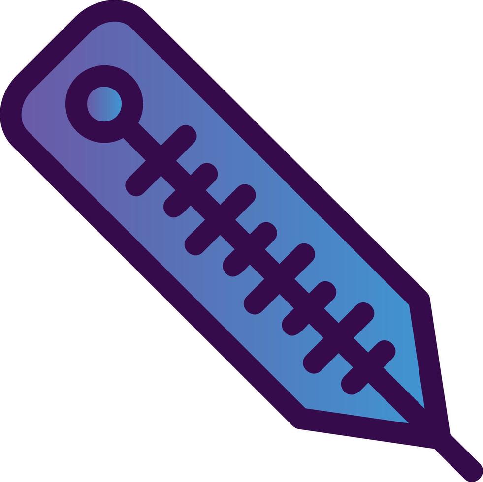 Thermometer Vector Icon Design