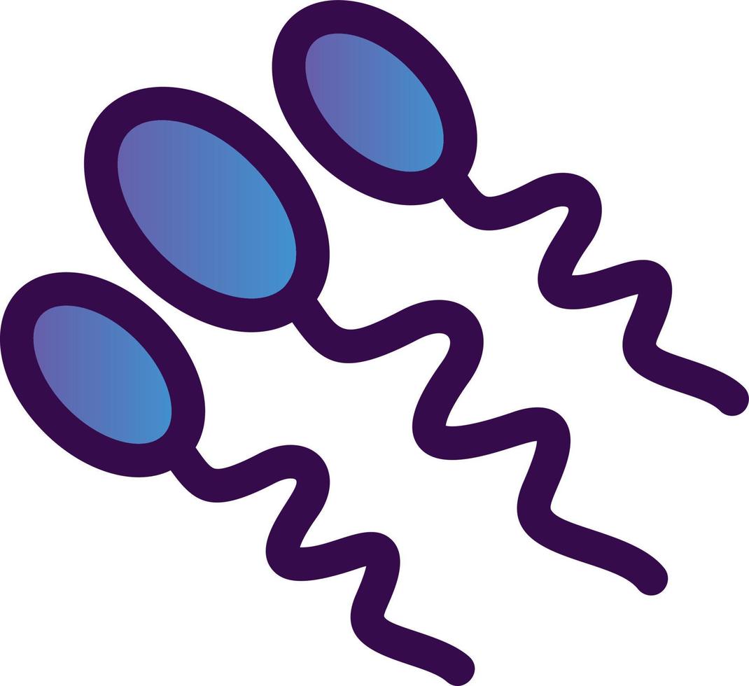 Sperm Vector Icon Design