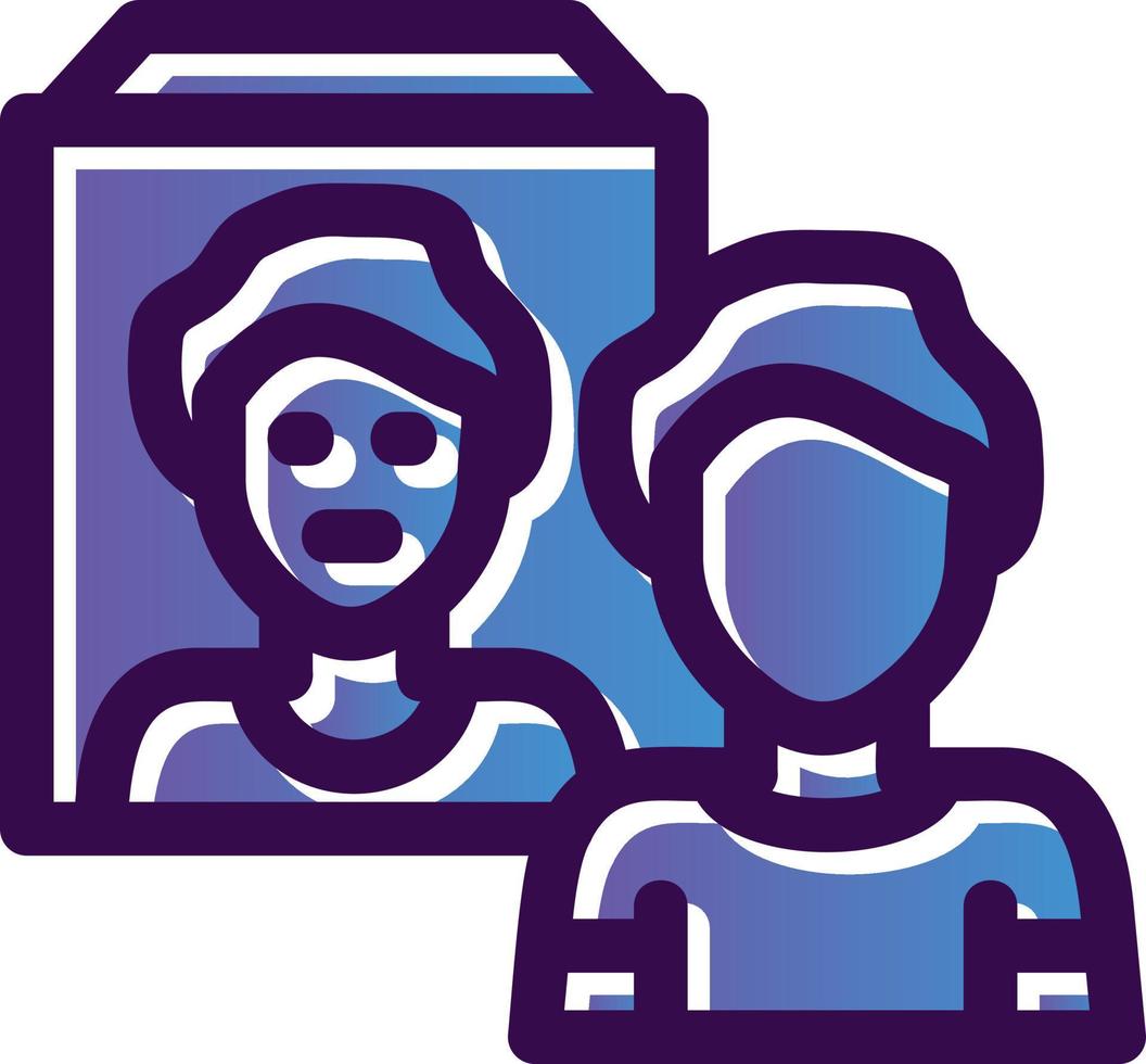 Self Awareness Vector Icon Design