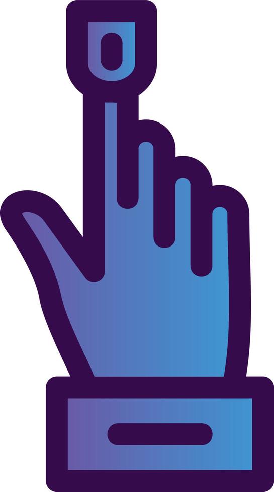 Oximeter Vector Icon Design