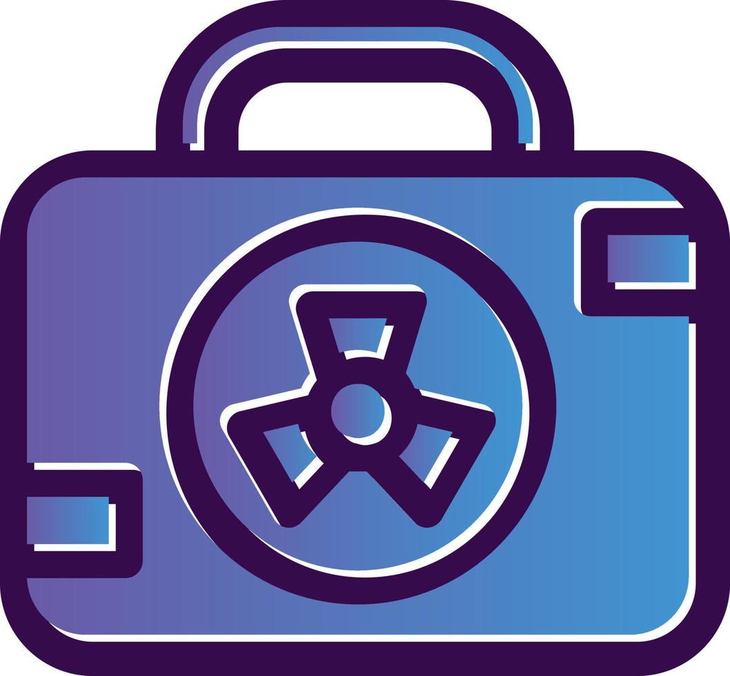 Nuclear Case Vector Icon Design