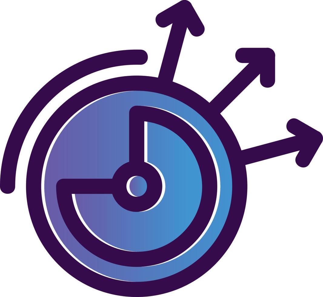 Detection of Regularities Vector Icon Design