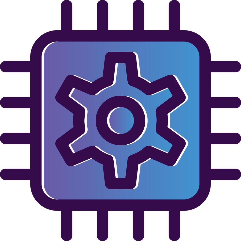 Cybernetics Vector Icon Design