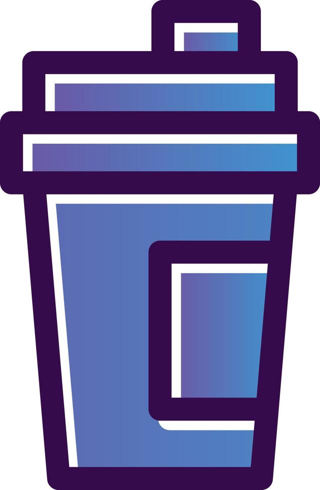 Coffee Cup Vector Icon Design