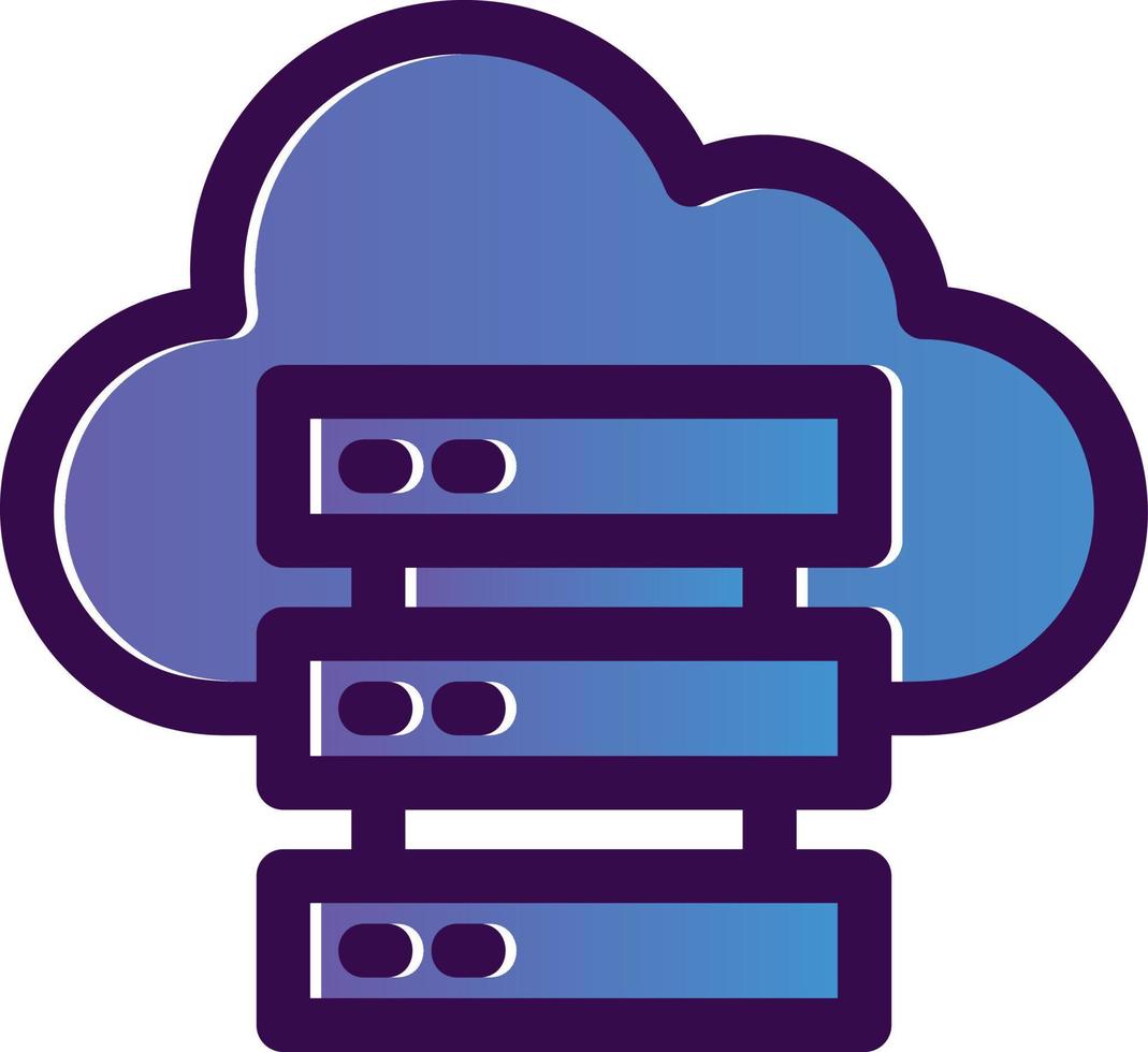 Data Center Vector Icon Design