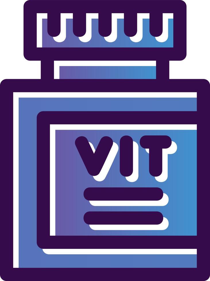 Vitamins Vector Icon Design