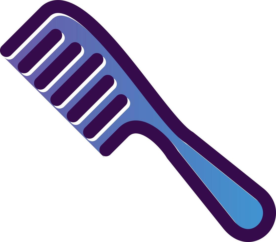 Comb Vector Icon Design