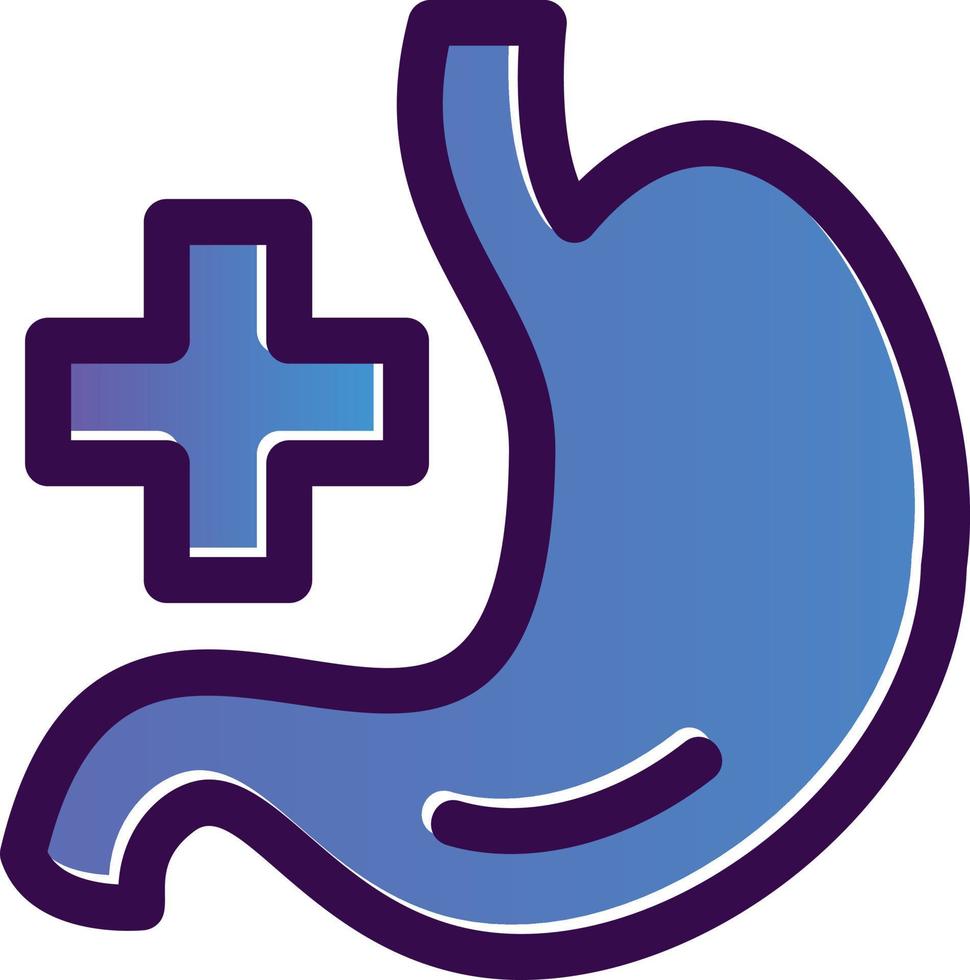 diseño de icono de vector de gastroenterología